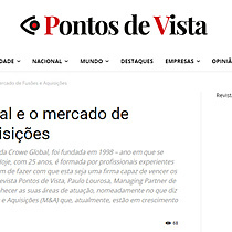 Crowe Portugal e o mercado de Fuses e Aquisies